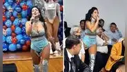 Leysi Suárez anima agasajo por el Día del Padre y redes estallan: "A mí me dieron una taza"