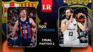 Barcelona vs. Real Madrid EN VIVO: ¿cuándo y dónde ver el partido 2 por la final de la Liga Endesa?