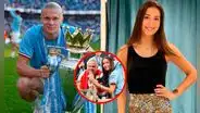 Conoce a Isabel Haugseng Johansen, la novia de Erling Haaland, quien también brilla en el fútbol de Europa