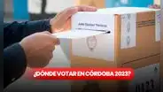 ¿Dónde voto en las elecciones Córdoba 2023? Revisa el padrón electoral