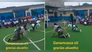 Adulto mayor conmueve al participar con su nieta en concurso por el Día del Padre: “Que sea eterno”