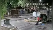 Graban a obreros destruyendo un contenedor municipal en Chiclayo