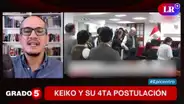 Gómez Fernandini: Keiko ha sido determinante en las elecciones, pero siempre gana su rival