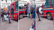 Hombre sube lavadora a bus y lo vacilan en redes: "Imagínate vivir en Suiza y perderte esto"