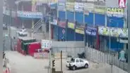 Vecinos de Ate protestan por cierre de calles pese a que se culminaron obras del Metro de Lima
