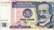 El valor de 1 millón de intis en la economía actual: ¿A cuántos soles equivalen?