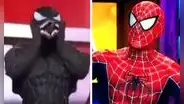 Spiderman y Venom se pelean en programa de Latina: “Me quiere botar del lugar donde trabajo"