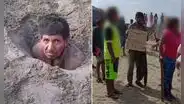 Vecinos entierran a ladrón hallado robando en una vivienda de Chimbote