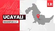 Temblor de magnitud 4.7 se sintió en Ucayali hoy, según IGP