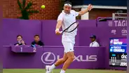 Francisco Cerúndolo perdió 2-0 ante Grigor Dimitrov por la ronda 2 del ATP Queens