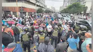 ATU no cederá a pretensiones de colectiveros que realizan protestas