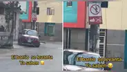 Vecinos ponen letrero con radical advertencia a quienes orinen en la calle: “El pueblo se levanta”