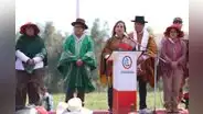 Dina Boluarte en Ayacucho: más policías que población en actividad del Gobierno