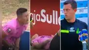 Jugador de Sport Boys sufre terrible agresión con dos latas de cerveza mientras celebraba gol