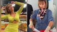 Belén Estévez entrena en mercados para triunfar en "El gran chef: famosos"