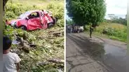 2 niños fallecen luego de que auto en que viajaban colisionara con árbol en Iquitos
