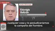 Dina Boluarte y Edu Beltran: mensajes de WhatsApp y audios confirmarían reuniones de ellos en campaña
