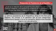 Dina Boluarte rechaza nuevamente saber quién es el empresario Eduvigis Beltrán: No lo conozco