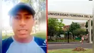 La Molina: detienen a tiktoker que acosó a alumna menor de edad en la Unifé