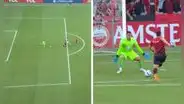 Vitor Roque, jugador codiciado por Barcelona, anotó exquisito gol de punta ante Alianza Lima