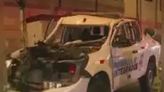 La Victoria: camioneta de serenazgo impacta contra camión y deja una serena herida