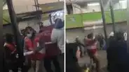 Inspectores de la Sutrán y transportistas desatan pelea campal durante operativo en Arequipa