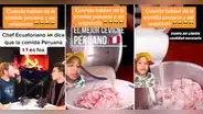 Venezolano defiende comida peruana tras ‘ataques’ de chef ecuatoriano: “Primero indaga”