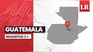 Temblor de magnitud 5.1 remeció Escuintla en Guatemala hoy, según Insivumeh