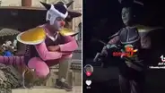 ¡Creyeron que era el diablo! Vecinos casi linchan a tiktoker que grababa vestido como Freezer en Huancayo
