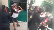 Trabajadores del INPE y policías de Piura se enfrentan en tercer día de huelga nacional