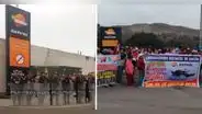 Derrame de petróleo en Ventanilla: ciudadanos perjudicados marchan frente a la refinería La Pampilla