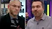Giacomo Bocchio a Mr. Peet en el "El gran chef: famosos": “Esta es mi cancha, no te confundas”
