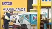 Comas: sujeto agredió a sereno tras impedirle que arroje basura en plena vía pública