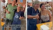 Doble de Pedro Castillo trabaja en local del 'Tío Lenguado' y redes estallan: "¿El pescado estaba vivo o muerto?"