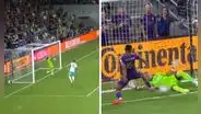 Gallese y Cartagena se lucieron con espectaculares salvadas en la línea en la MLS