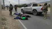 Fiscal ordena liberar a tres sujetos detenidos con armas y balas en Arequipa