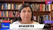 RMP: "El Gobierno de Boluarte no quiere que hablemos de las 49 muertes ni del adelanto de elecciones"
