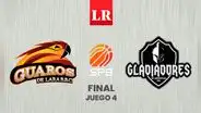 Guaros vs. Gladiadores EN VIVO: horario y dónde ver el juego 4 por la final de la Superliga