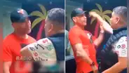 'Tomate' Barraza encara a Alfredo Benavides tras llamada a Gabriela Serpa: "No me toques, vas a perder"