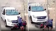 Conductor atropella 3 veces a ladrón que acababa de robarle a una señora en Ecuador