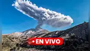 Volcán Ubinas EN VIVO: se registra nueva explosión y cenizas alcanzaron los 3.500 metros de altura