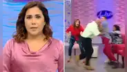 Andrea Llosa podría ser sancionada por emitir violenta pelea en TV en horario de protección al menor