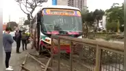 Jesús María: bus de transporte público se choca en plena avenida Brasil tras vaciarse los frenos