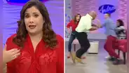 Andrea Llosa se pronuncia tras desatarse pelea en el set de su programa