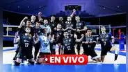 Volleyball Nations League: Argentina remontó a Estados Unidos en una final de infarto