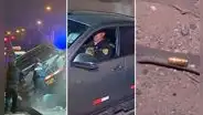 PNP frustró el robo de camioneta tras una balacera con delincuentes, quienes lograron huir