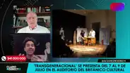 "Claro y directo": Ernesto Barraza cuenta detalles sobre su nueva obra "Transgeneracional"
