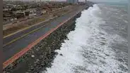 Costa Verde: vía continuará cerrada hasta el domingo por oleajes anómalos