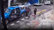 Policía frustra feminicidio cuando hombre perseguía a su expareja con un arma en Argentina
