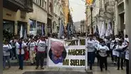 Trabajadores de la Municipalidad de Lima exigen remuneración de sueldos impagos desde hace 6 meses